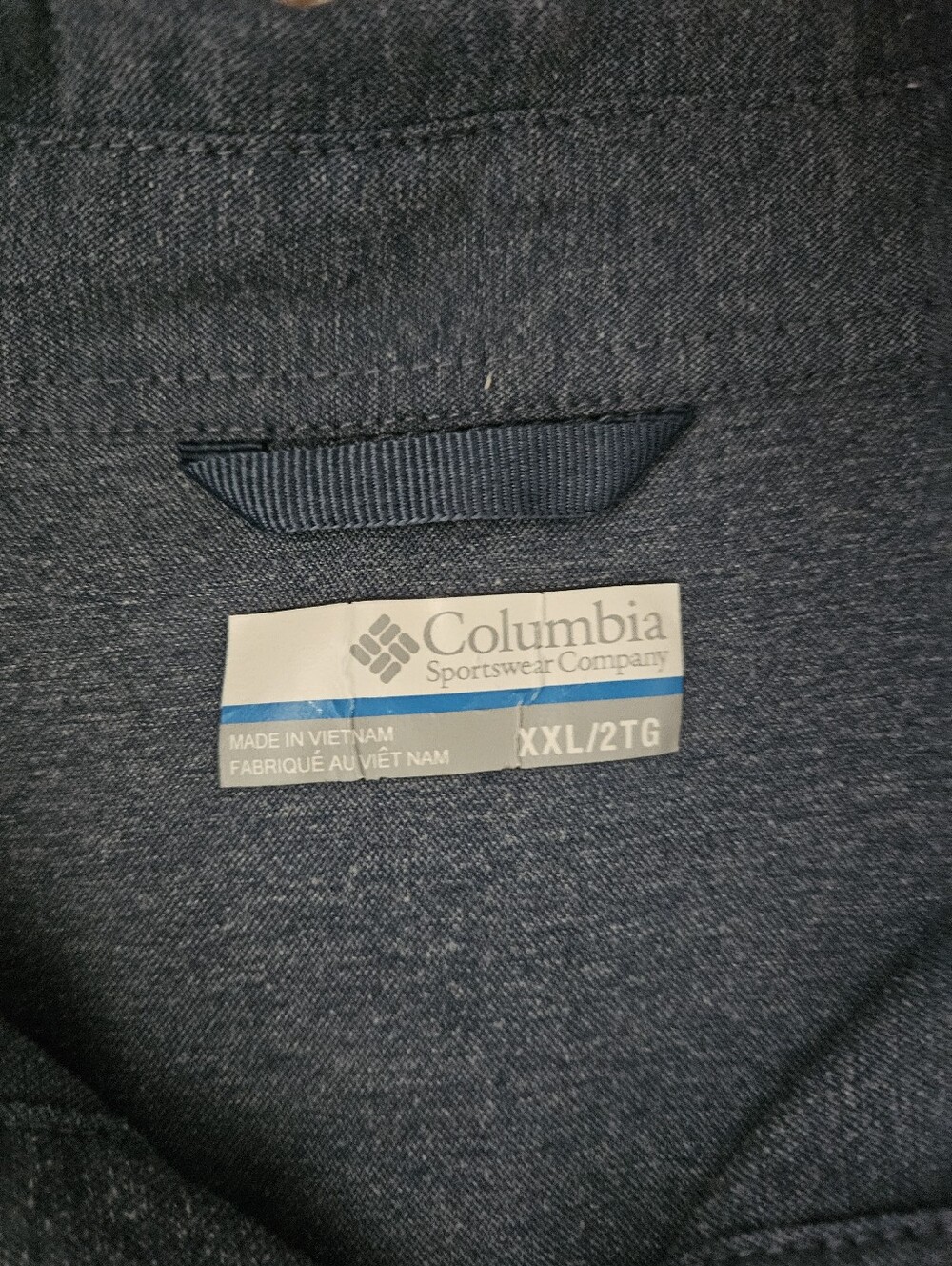 COLUMBIA Silver Ridge Vented Long Sleeve Slate Blue Outdoor Shirt | SZ XXL - Picture 7 of 10